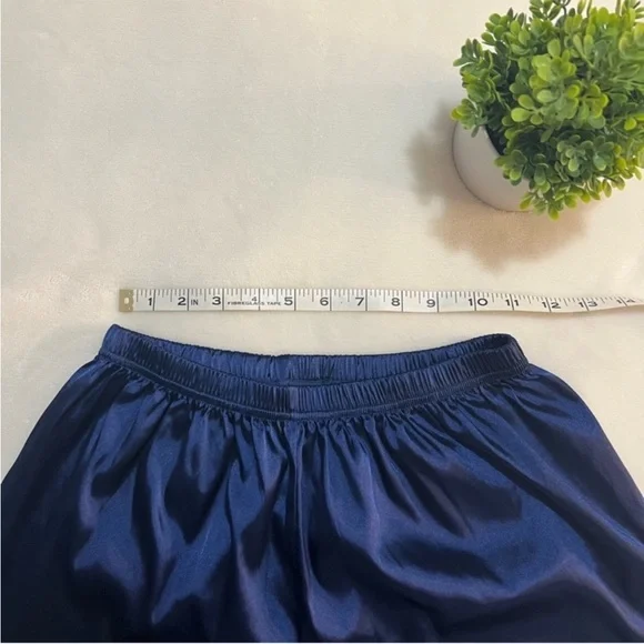 Amazon | Blue Satin Pajamas Set - Picture 6 of 7